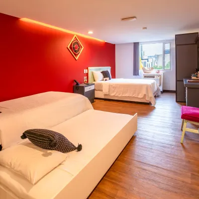 Habitación Familiar Hotel Fontán Reforma Ciudad de México Habitación Familiar Hotel Fontán Reforma Ciudad de México